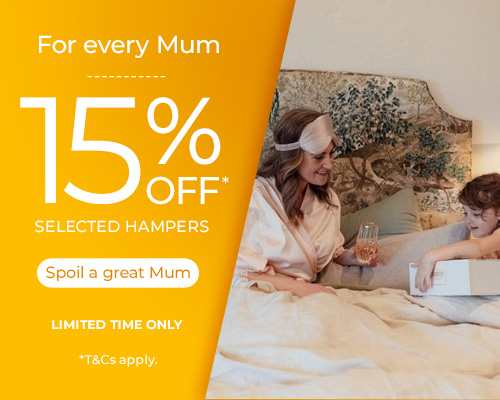 Mother's Day - 15% Off Selected Hampers