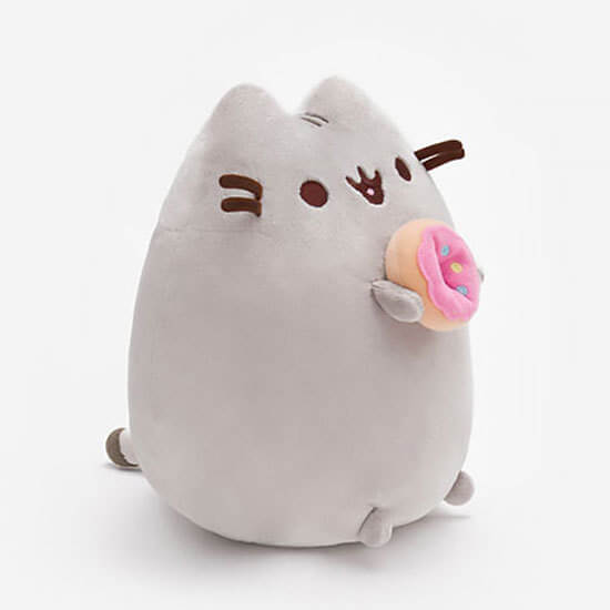 pusheen donut plush