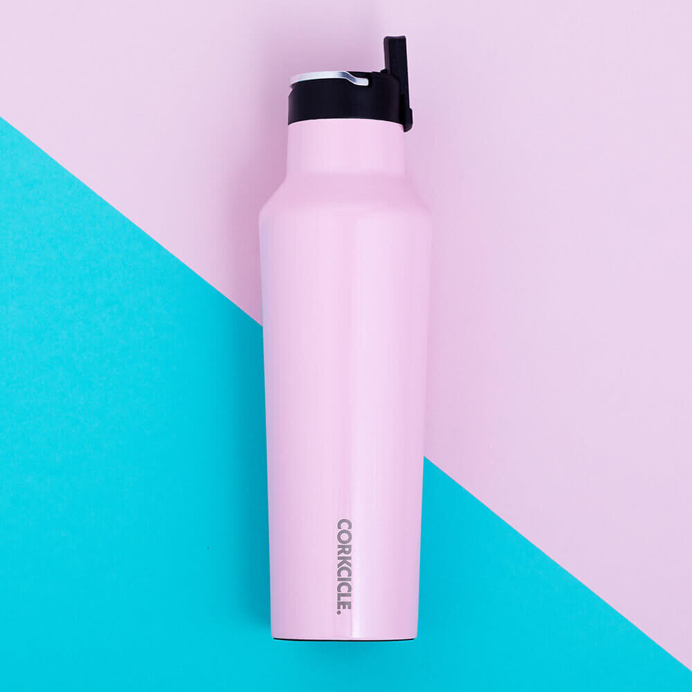 Corkcicle Rose Quartz Sports Canteen 600ml | Gifts Australia