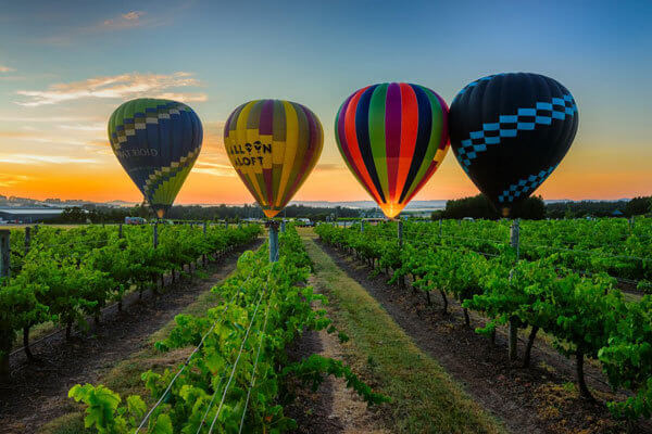 hot air balloon nsw