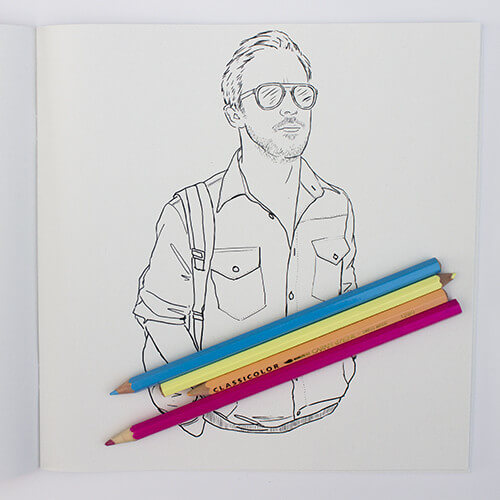 'Ryan Gosling' Colouring Book