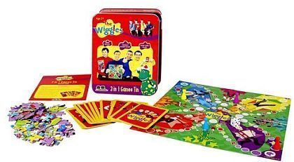 The Wiggles - 3 in 1 Game Tin