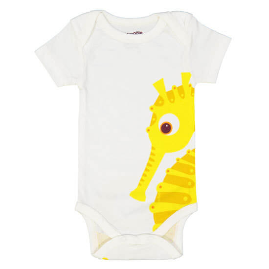 Seahorse Short Sleeve Onesie | Gifts Australia