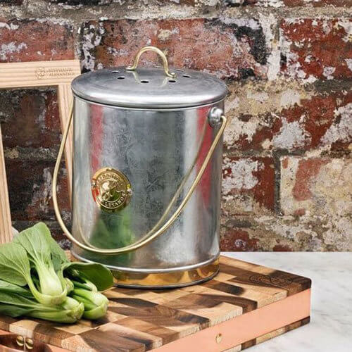 Galvanised Compost Bin - Gifts Australia