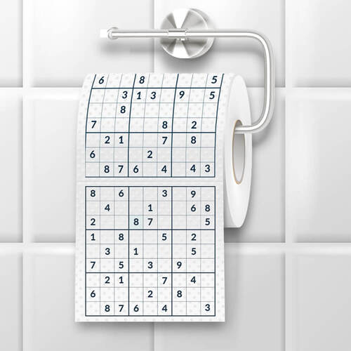 Sudoku Toilet Paper