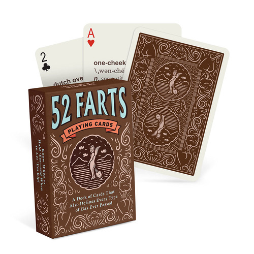 52 Farts Playing Cards