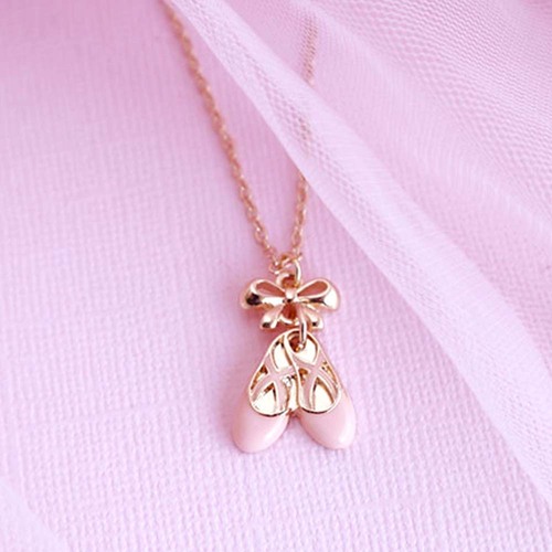 Ballet Slippers Necklace