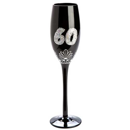 60th Champagne Flute Ts Australia